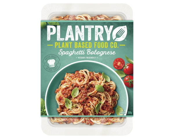 Plantry Plant Based Food Frozen Ready Meal Spaghetti Bolognese 350 g
