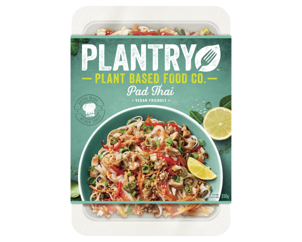 Plantry Plant Based Food Frozen Ready Meal Pad Thai 350 g
