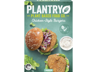 Plantry Plant Based Food Frozen Burgers 190 g