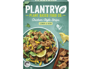 Plantry Plant Based Food Frozen Strips Lemon and Herb 200 g